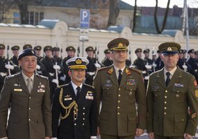 Lietuvoje pirmą kartą su oficialiu vizitu lankėsi Singapūro Respublikos kariuomenės vadas - 5