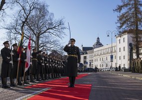 Lietuvoje pirmą kartą su oficialiu vizitu lankėsi Singapūro Respublikos kariuomenės vadas - 1