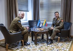 Experience-sharing in focus during the first official visit of the Chief of Defence of Estonia - 7