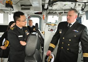 Commander of the Navy of Singapore paid a visit to Klaipėda  - 3