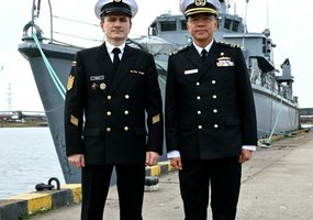Commander of the Navy of Singapore paid a visit to Klaipėda  - 4