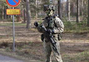 Lithuanian military personnel train at a multinational exercise in Finland - 1