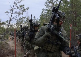 Lithuanian military personnel train at a multinational exercise in Finland - 3