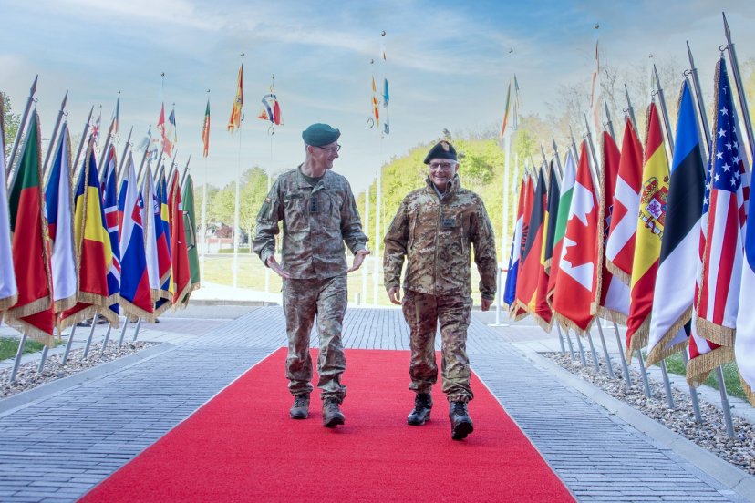 Strengthening security in the Baltic region discussed at the Allied Joint Force Command Brunssum