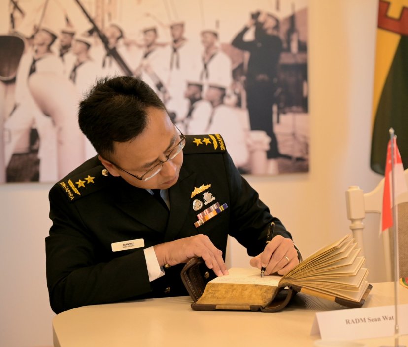 Commander of the Navy of Singapore paid a visit to Klaipėda 