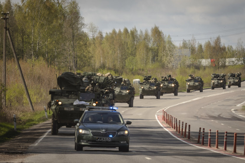 Prasidės intensyvus Lietuvos kariuomenės pratybų periodas – į šalį perdislokuojama dešimtys...