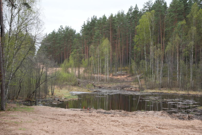 Incident aftermath removal continues at the General Silvestras Žukauskas Training Area