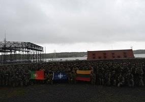 Karinių jūrų pajėgų kariai dalyvavo pratybose „Audros gynėjas 2025“ - 1