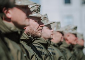 Prisiekė 8-ojo Bazinio komendantinių vienetų rengimo kurso kariai - 2