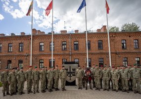Pasikeitė Pulkininko Juozo Vitkaus inžinerijos bataliono vyriausiasis puskarininkis - 5