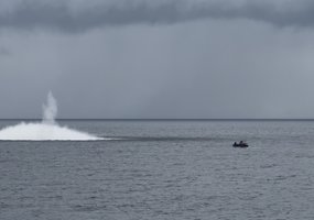 Lietuvos karinės jūrų pajėgos surado ir neutralizavo dvi minas Estijos tarptautinių pratybų „EST... - 2