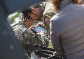Lietuvai akredituotų užsienio šalių gynybos atašė vizitas Inžinerijos batalione - 4