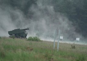 Ruošiantis HIMARS sistemų integracijai į Lietuvos kariuomenę JAV ir Lietuvos kariai vykdė... - 1
