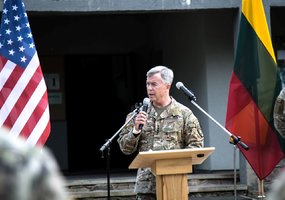 Lietuvoje lankosi JAV Specialiųjų operacijų pajėgų vadas: bendradarbiavimas stiprina regiono saugumą - 5