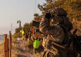 Baigėsi kovinių šaudymų į oro taikinius pratybos „Baltijos zenitas 2025“ - 2