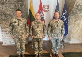 Keturiems Lietuvos kariuomenės puskarininkiams suteikti aukščiausi puskarininkių laipsniai - 1