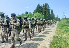 Šiauliuose vyko komendantinių vienetų karių priesaika ir šventinė Prisikėlimo rinktinės įkūrimo... - 6