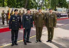 Lietuvoje pirmą kartą lankosi Moldovos kariuomenės vadas, aptarti bendradarbiavimo plėtros klausimai - 6