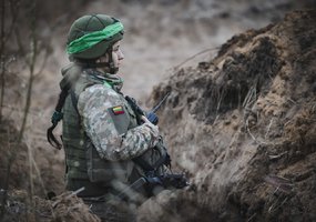 Išskirtinei Inžinerijos bataliono kuopai jau treji - 1