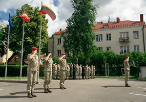 Lietuvos kariuomenės Karo policijai vadovauti pradeda plk. ltn. Petras Puleikis - 1