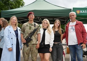 Virš šimto jaunuolių prisijungė prie Krašto apsaugos savanorių pajėgų - 12