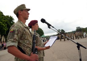 Virš šimto jaunuolių prisijungė prie Krašto apsaugos savanorių pajėgų - 4