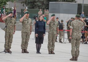Sausumos pajėgoms pradeda vadovauti brigados generolas Nerijus Stankevičius  - 2