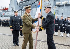 Karinėms jūrų pajėgoms vadovauti pradeda jūrų kapitonas Tadas Jablonskis - 4