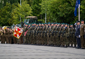 NATO daugianacionalinio šiaurės rytų korpuso štabe tarnybą pradeda brg. gen. Artūras Radvilas - 1