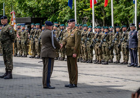 NATO daugianacionalinio šiaurės rytų korpuso štabe tarnybą pradeda brg. gen. Artūras Radvilas - 2
