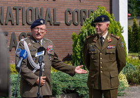NATO daugianacionalinio šiaurės rytų korpuso štabe tarnybą pradeda brg. gen. Artūras Radvilas - 5