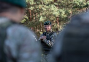 Baigėsi brigados „Žemaitija” pratybos „Narsus grifonas 25-II“, keliais judės karinė technika - 2