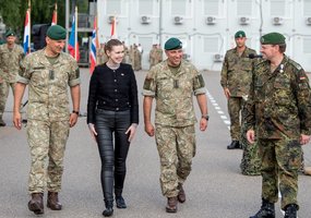 The 18th NATO Multinational Battlegroup Lithuania rotates in  - 2