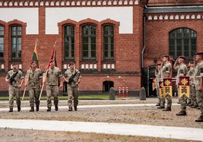 Krašto apsaugos savanorių pajėgų Žemaičių rinktinei vadovauti pradeda plk. ltn. Vaidas Stankevičius - 1