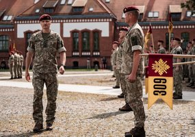 Krašto apsaugos savanorių pajėgų Žemaičių rinktinei vadovauti pradeda plk. ltn. Vaidas Stankevičius - 6