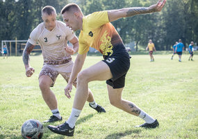 Specialiųjų operacijų pajėgų Vytauto Didžiojo jėgerių batalione vyko XXVIII mažojo futbolo turnyras - 3