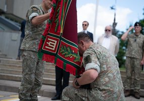 Lietuvos kariuomenės Mokymo ir doktrinų valdybai pradeda vadovauti brg. gen. Žilvinas Gaubys - 3