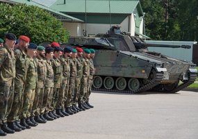 Tarnybą Lietuvoje pradeda 18-osios rotacijos NATO Daugianacionalinė kovinė grupė - 3
