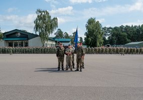 Tarnybą Lietuvoje pradeda 18-osios rotacijos NATO Daugianacionalinė kovinė grupė - 8