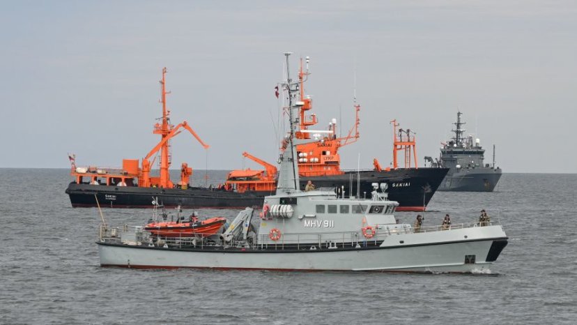 Lietuvos kariuomenės Karinės jūrų pajėgos dalyvavo tarptautinėse pratybose „Balex Delta 2025“...