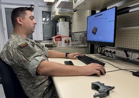 Lietuvos kariuomenės Divizijos generolo Jono Sutkaus depų tarnyba diegia inovatyvias technologijas - 2