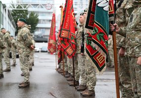 Logistikos valdybos štabo viršininkas išlydėtas į naują tarnybos vietą - 2