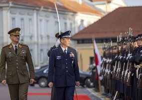 Lietuvoje oficialiu vizitu lankosi Japonijos kariuomenės vadas generolas Hiroaki Uchikura - 4