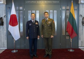 Chief of Defence of Japan General Hiroaki Uchikura on a formal visit in Lithuania  - 6