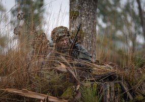 KASP Prisikėlimo apygardos 6-osios rinktinės vertinamosios lauko taktikos pratybos „Saulės kirtis... - 6