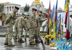 Gynybos štabo viršininkas darbo vizitu lankėsi Ukrainoje - 1