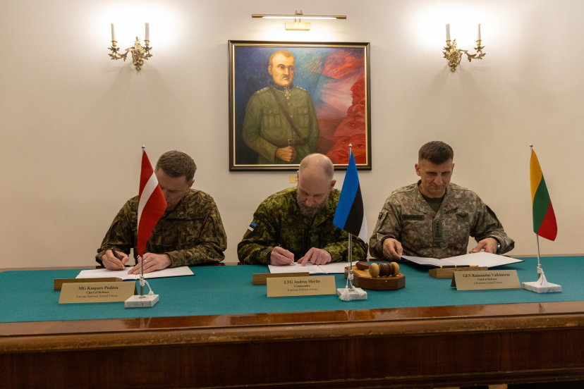 Baltic Chiefs of Defence signed a joint declaration in Tallinn 