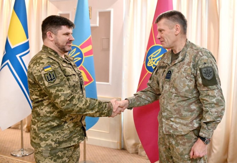 Chief of the Defence Staff conduced a work visit to Ukraine 