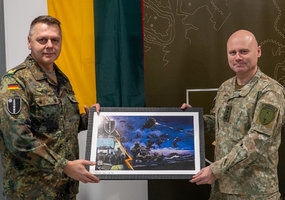 Commander of the Bundeswehr Special Operations Forces paid a visit to Lithuania  - 1