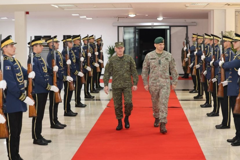 Significance of KFOR and response to global threats discussed during Lithuanian Chief of...
